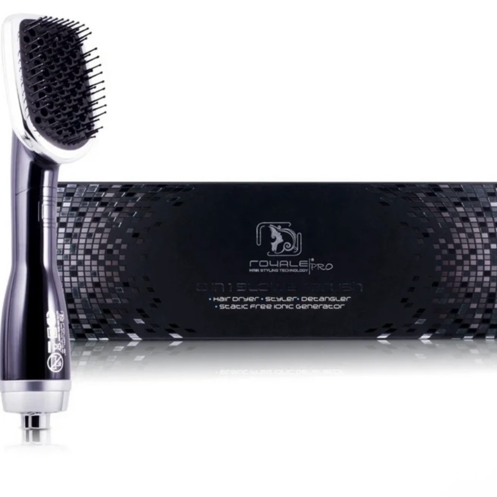 Royale Pro - Black Hair Dryer and Styler-New